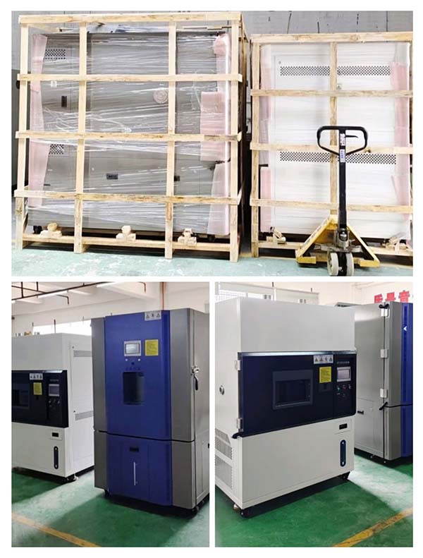 225L氙燈老化試驗箱， 1000L恒溫恒濕試驗箱， 發貨大連和湖北客戶公司。